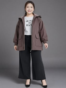 nissen AI Modelsさん（レディース・160cm）の秋コーディネート