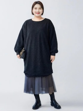 「冬コーデ」｜nissen AI Modelsさん（レディース・160cm）の冬コーディネート