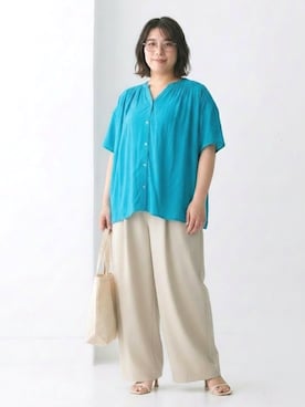 「nissen（ニッセン）のアイテム」を使った、nissen AI Modelsさん（レディース・160cm）の春コーディネート