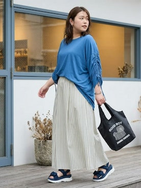 nissen AI Modelsさん（レディース・160cm）の夏コーディネート