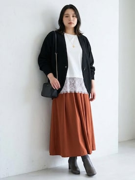 nissen AI Modelsさん（レディース・160cm）の秋コーディネート