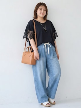 nissen AI Modelsさん（レディース・160cm）の夏コーディネート