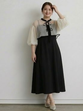 nissen AI Modelsさん（レディース・157cm）の春コーディネート