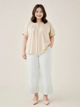 nissen AI Modelsさん（レディース・160cm）の春コーディネート