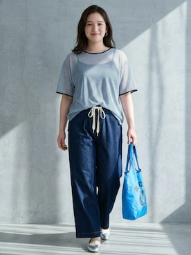nissen AI Modelsさん（レディース・160cm）の夏コーディネート