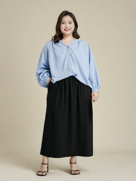 nissen AI Modelsさん（レディース・160cm）の夏コーディネート