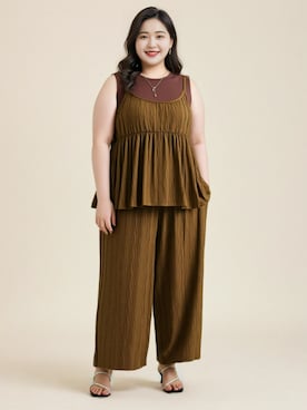 nissen AI Modelsさん（レディース・160cm）の夏コーディネート