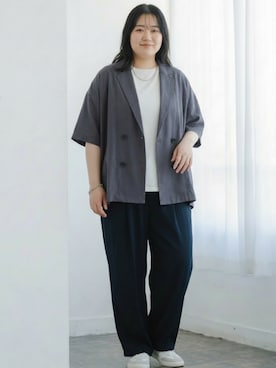 nissen AI Modelsさん（レディース・160cm）の春コーディネート