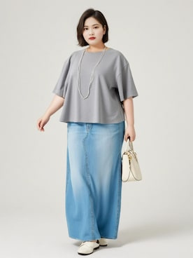 nissen AI Modelsさん（レディース・160cm）の春コーディネート