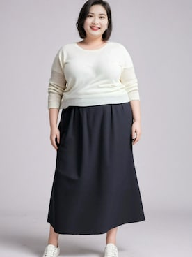 nissen AI Modelsさん（レディース・160cm）の夏コーディネート