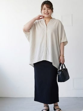 nissen AI Modelsさん（レディース・160cm）の春コーディネート