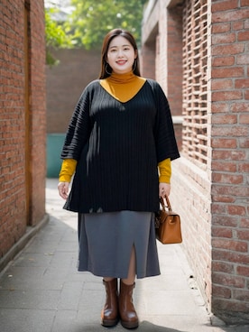 nissen AI Modelsさん（レディース・160cm）の秋コーディネート