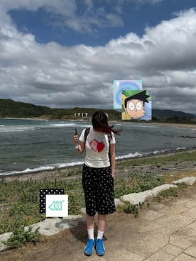 「ViViDAY（ビビデー）のアイテム」を使った、   natsuさん（レディース・157cm）の夏コーディネート