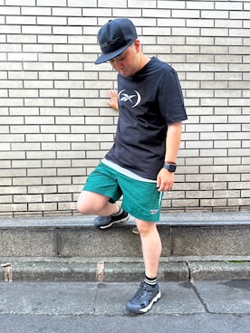 「アイテム（アウトドア/スポーツ）」を使った、TAKERU さん（メンズ・161cm）の夏コーディネート