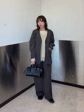 みおさん（レディース・157cm）の冬コーディネート