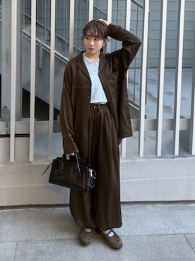 みおさん（レディース・157cm）の冬コーディネート