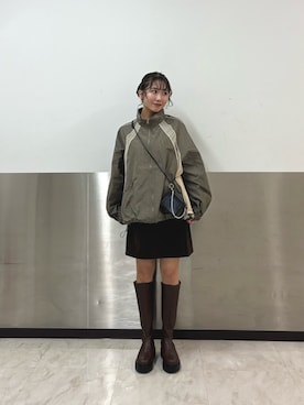 みおさん（レディース・157cm）の秋コーディネート