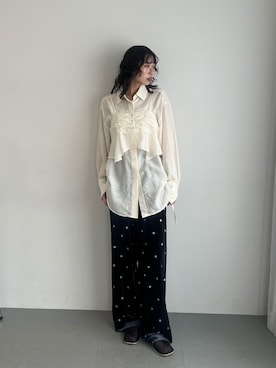 「KBF（ケイビーエフ）のアイテム」を使った、みおさん（レディース・157cm）の秋コーディネート