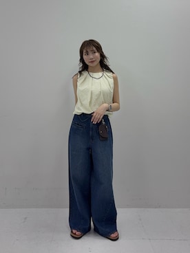みおさん（レディース・157cm）の夏コーディネート