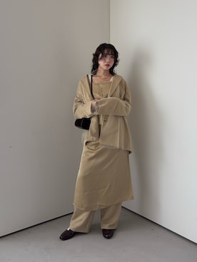 「アイテム（その他シューズ）」を使った、みおさん（レディース・157cm）の秋コーディネート