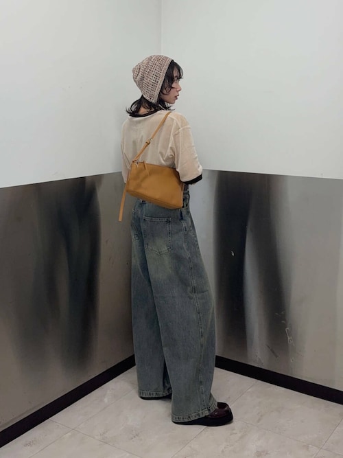 『2サイズ展開』ドローストリングデニム