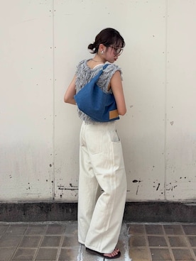 「トレンドコーデ」｜みおさん（レディース・157cm）の夏コーディネート