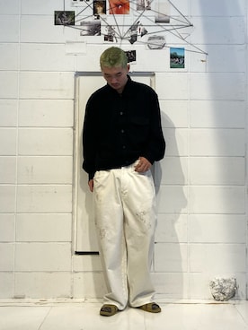 「BENCH（ベンチ）のアイテム」を使った、小林優翔さん（メンズ・177cm）の夏コーディネート