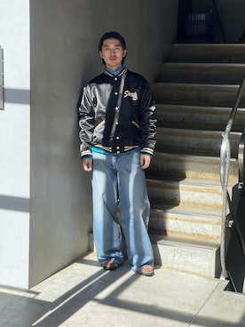 小林優翔さん（メンズ・177cm）の冬コーディネート