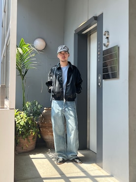 小林優翔さん(メンズ・177cm)の夏コーディネート