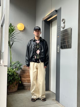 小林優翔さん(メンズ・177cm)の夏コーディネート