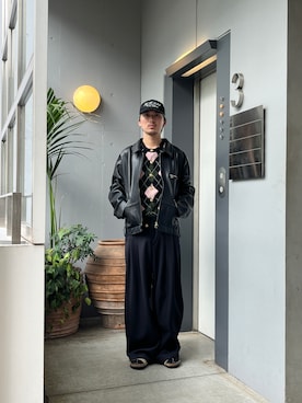 小林優翔さん(メンズ・177cm)の夏コーディネート