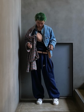 小林優翔さん（メンズ・177cm）の秋コーディネート
