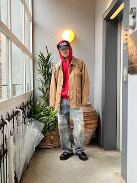 小林優翔さん(メンズ・177cm)の秋コーディネート