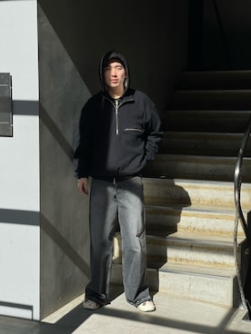 小林優翔さん（メンズ・177cm）の冬コーディネート