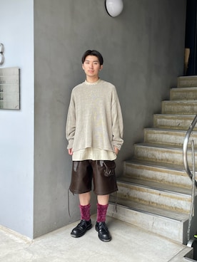小林優翔さん(メンズ・176cm)の夏コーディネート