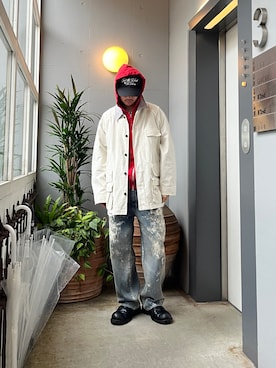 小林優翔さん(メンズ・177cm)の秋コーディネート