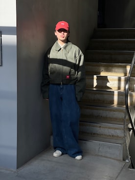 小林優翔さん（メンズ・177cm）の冬コーディネート