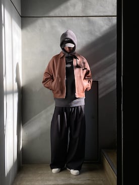 小林優翔さん(メンズ・177cm)の冬コーディネート