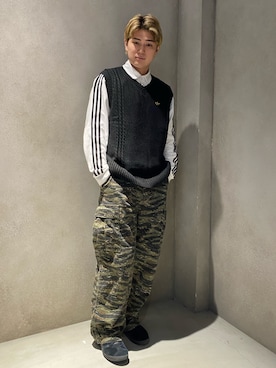taiyoさんの（adidas | アディダス）を使ったコーディネート