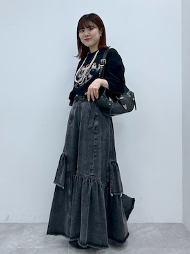 「Anui（アニュイ）のアイテム」を使った、ayaさん（骨格ウェーブ・レディース・152cm）の春コーディネート