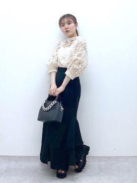 「ごきげんウィーク」｜「アイテム（タンクトップ）」を使った、ayaさん（レディース・152cm）の春コーディネート