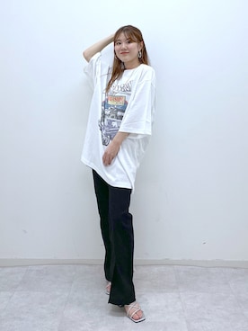 「アイテム（チノパンツ）」を使った、ayaさん（レディース・152cm・10代）の夏コーディネート