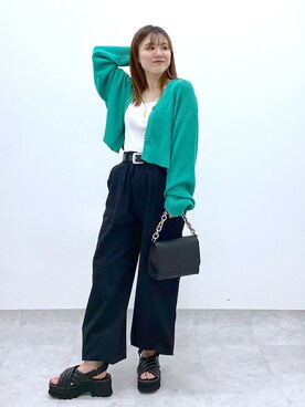 ayaさん（レディース・152cm）の春コーディネート