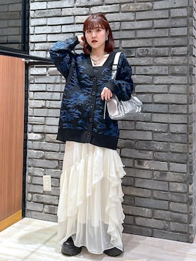 「PAGEBOY（ページボーイ）のアイテム（アクセサリー）」を使った、ayaさん（骨格ウェーブ・レディース・152cm）の冬コーディネート
