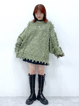 ayaさん（レディース・152cm）の冬コーディネート