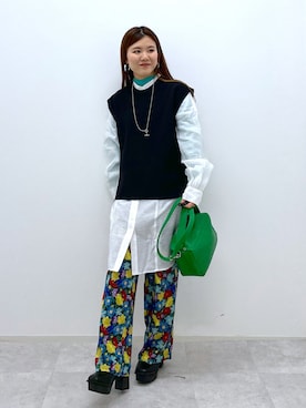 ayaさん（レディース・151cm）の冬コーディネート