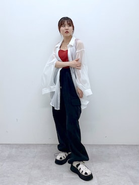 ayaさん（レディース・152cm）の夏コーディネート