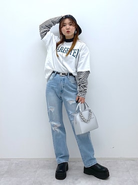 ayaさん(レディース・151cm)の春コーディネート