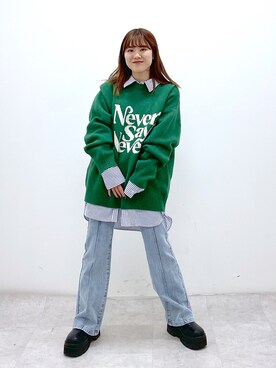 ayaさん（レディース・152cm）の冬コーディネート