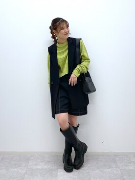 ayaさんの「クラシックロングブーツ」を使ったコーディネート